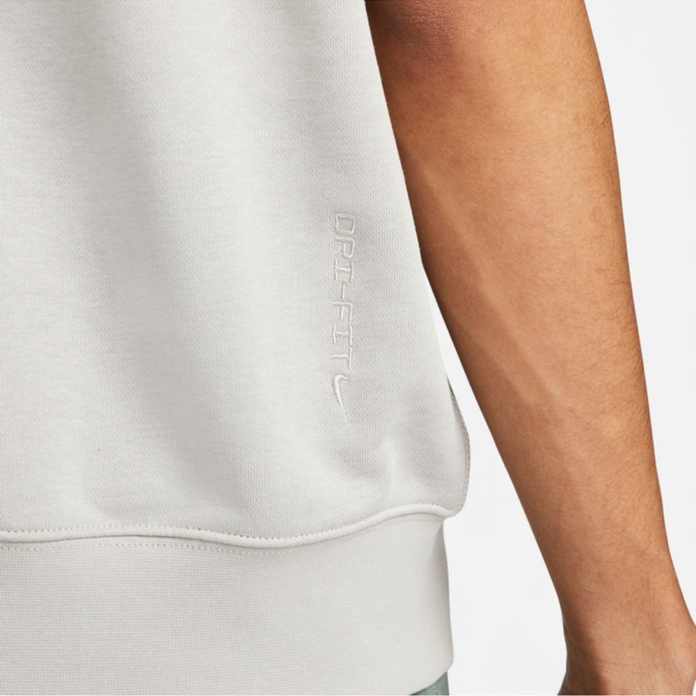 NIKE ACG DRI-FIT SHORT SLEEVE FRENCH TERRY CREW - GRAY SIZE SMALL (NEW) - Picture 7 of 7
